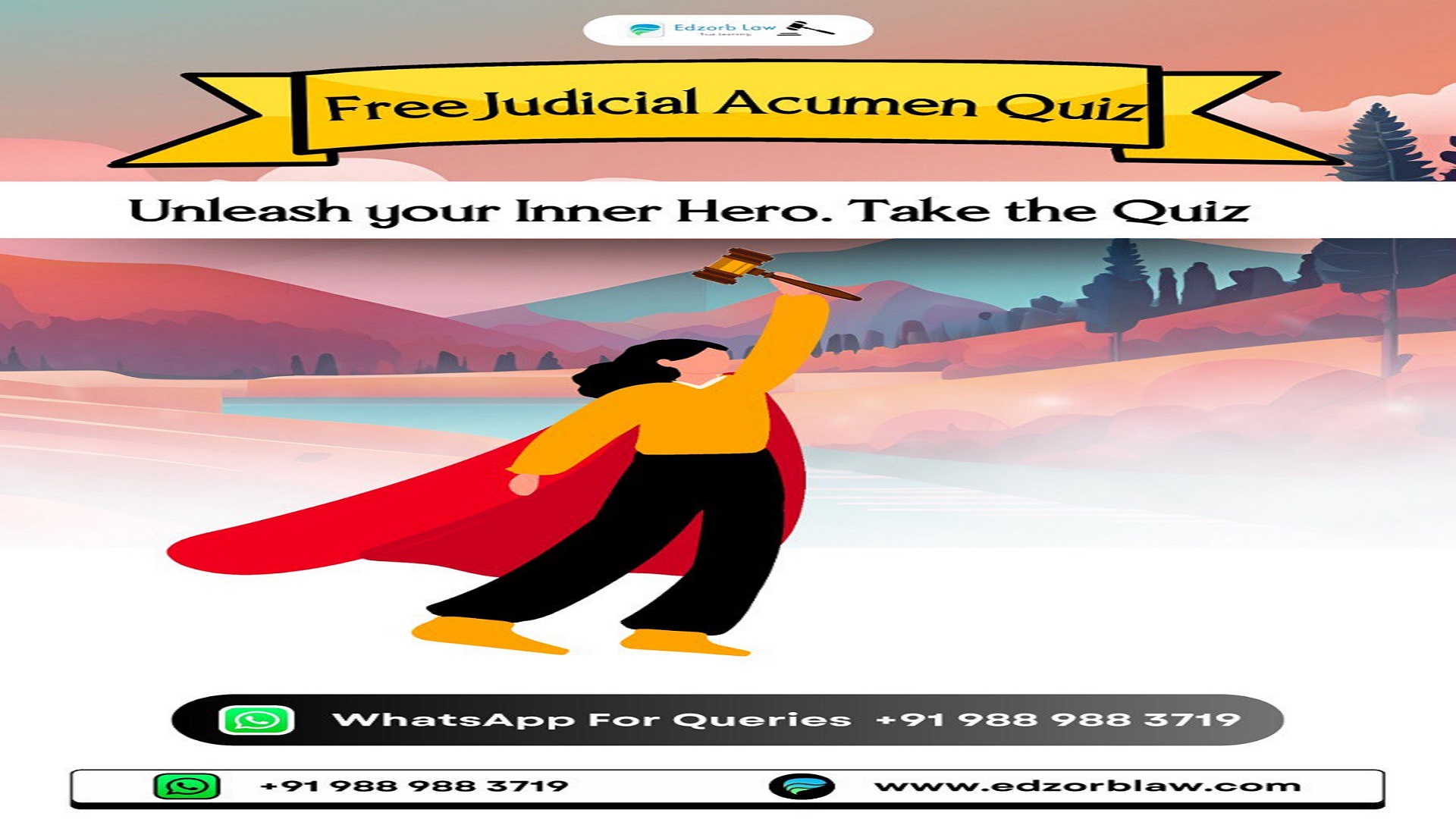 👩🏻‍⚖️ A Future Judge cannot afford confusion!