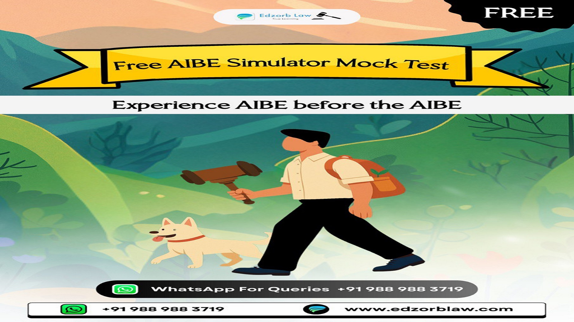 📢 Announcing FREE AIBE SIMULATOR MOCK TEST 1