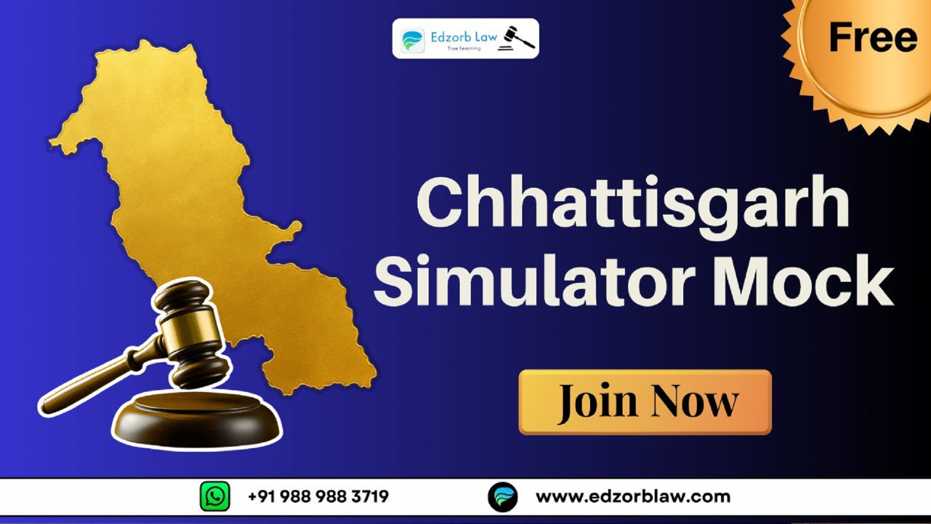 🔥📢 ANNOUNCING FREE Chhattisgarh Judicial Services Simulator MOCK 4