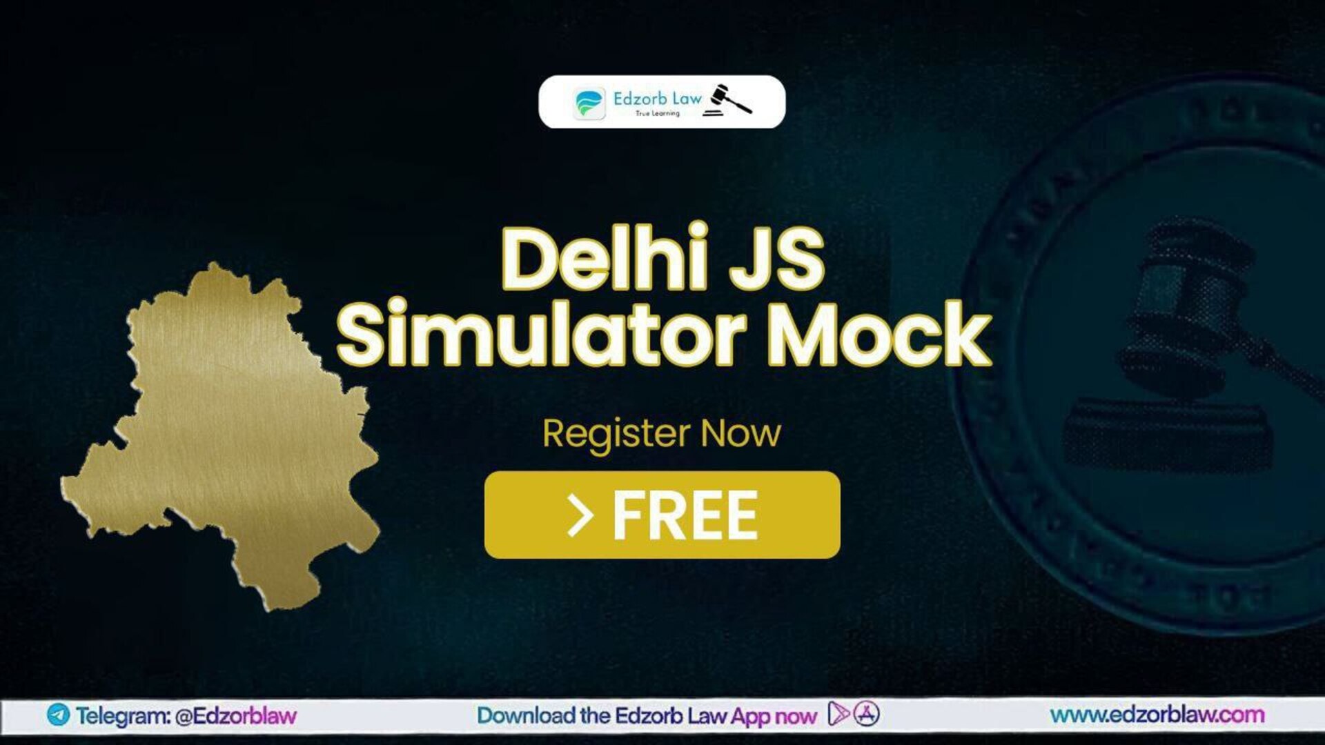 🔥 📢 ANNOUNCING FREE Delhi Judicial Services Simulator MOCK 3