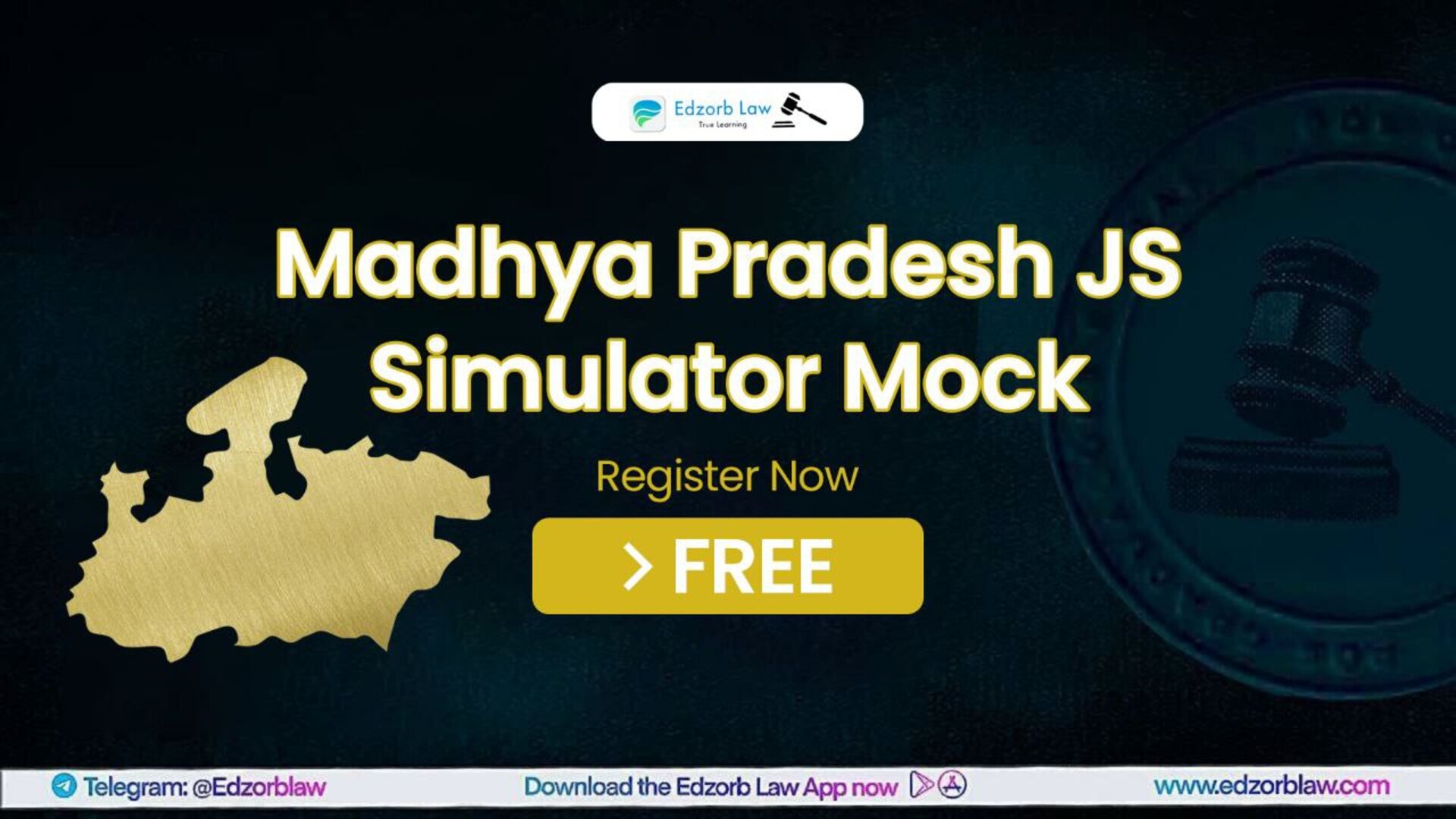 🔥 📢 ANNOUNCING FREE Madhya Pradesh Judicial Services Simulator MOCK 1