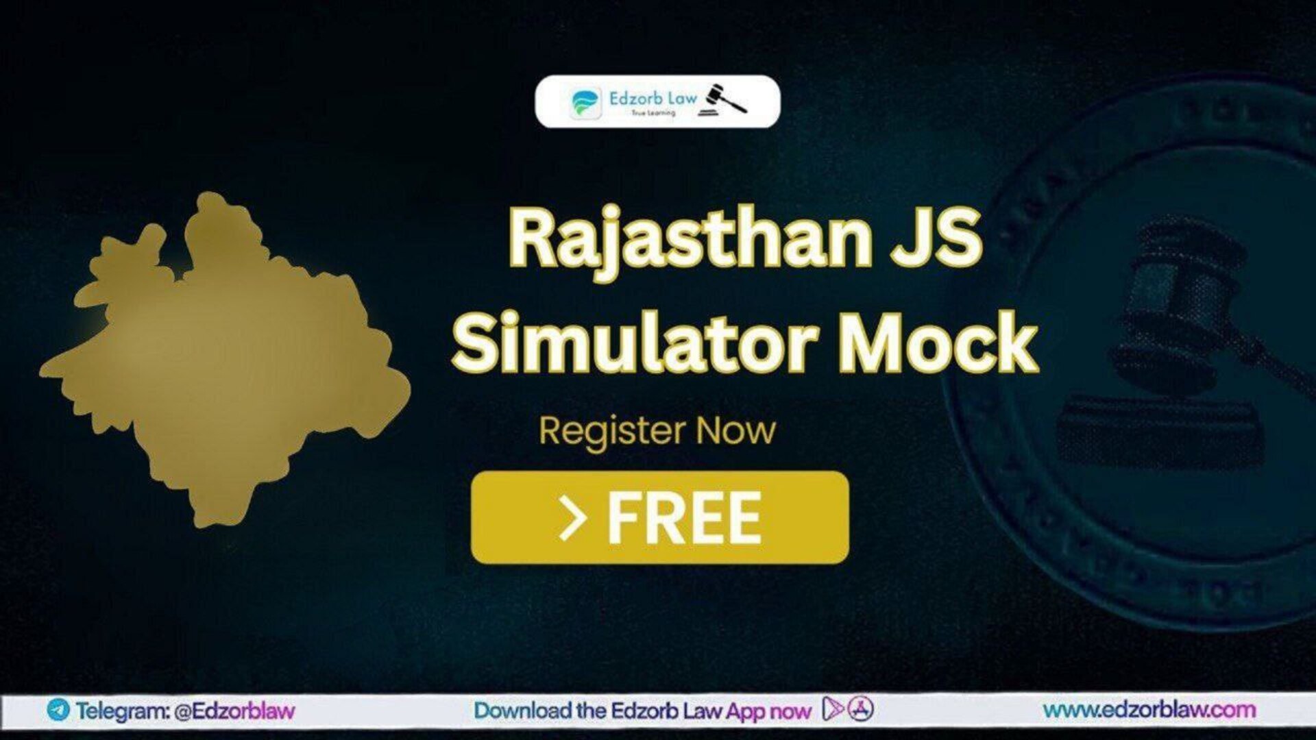 🔥 📢 ANNOUNCING FREE Rajasthan Judicial Services Simulator MOCK 2