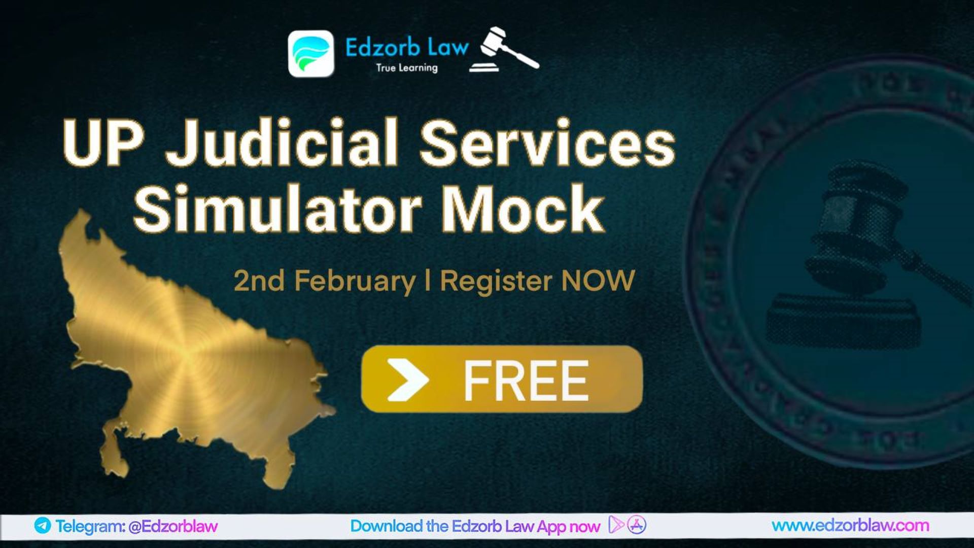 🔥 📢 ANNOUNCING FREE Uttar Pradesh Judicial Services Simulator MOCK 2