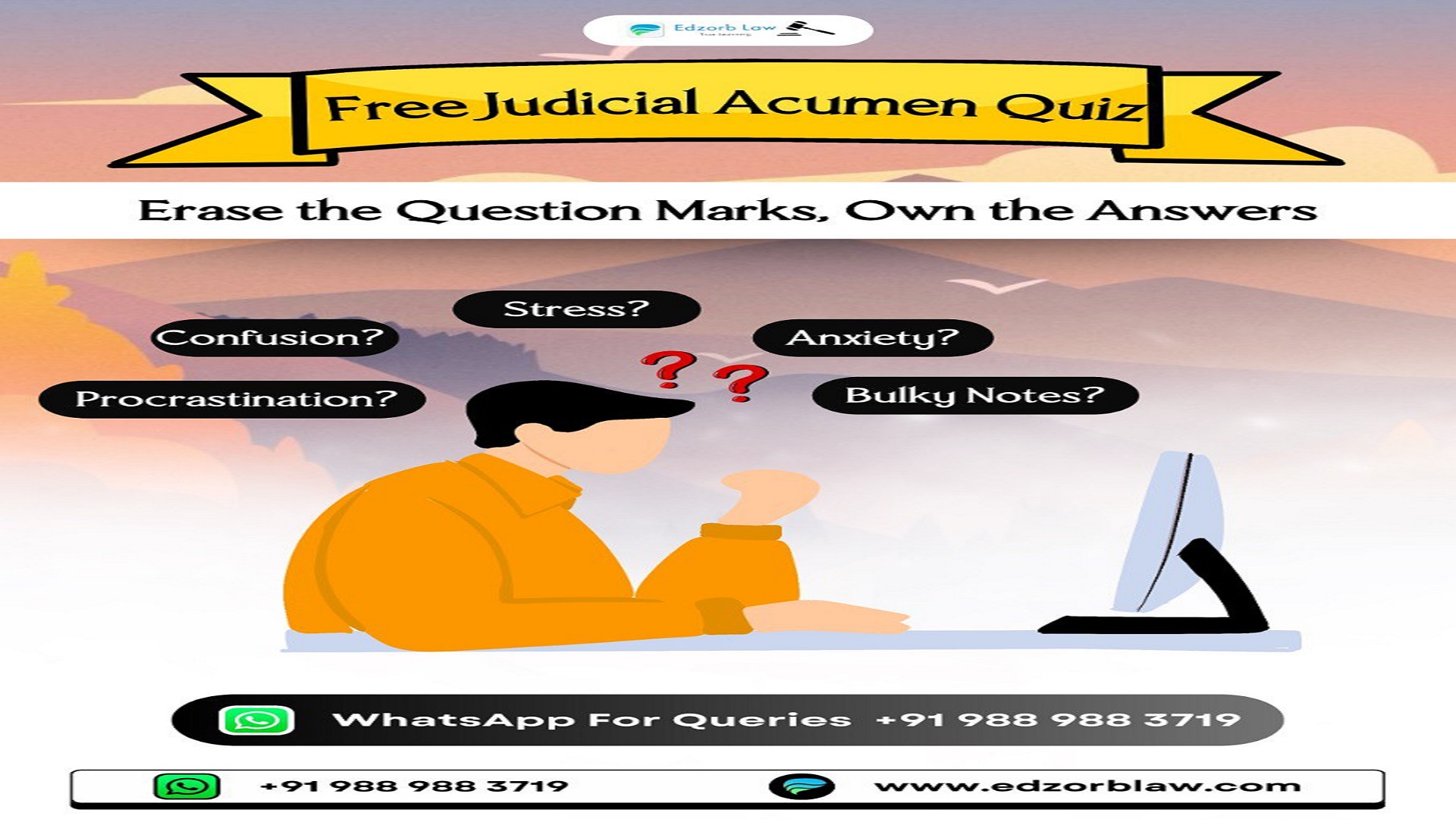 📣 Attention Edzorbians! FREE Judicial Acumen Quiz is Here! ‍