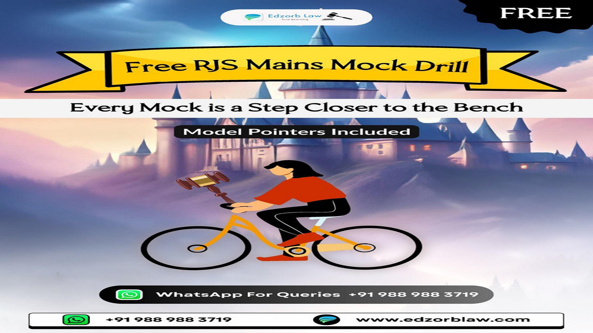 📢 ATTENTION Future Judges, FREE RJS Mains Mock Drill is HERE!