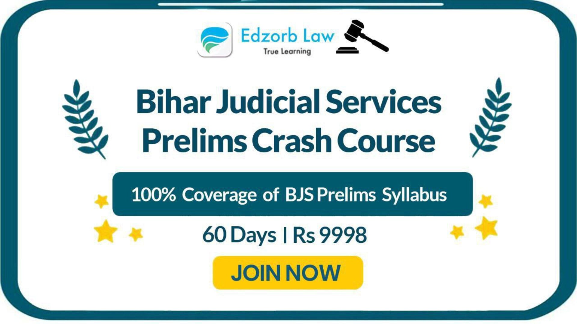 🔥 Bihar Judiciary Crash Course | Rs 9998