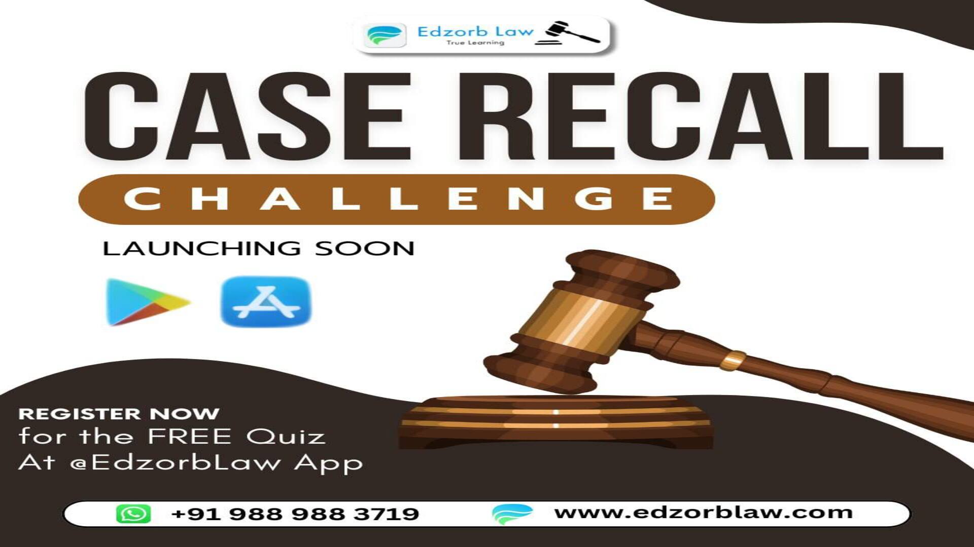 🧠⚖️ Case Recall Challenge is Launching SOON‼️