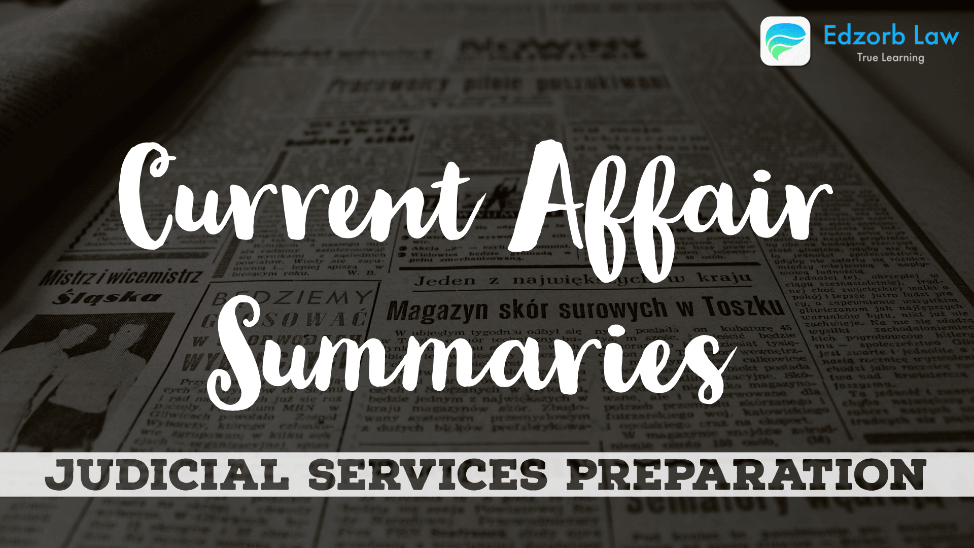 Current Affair Summaries