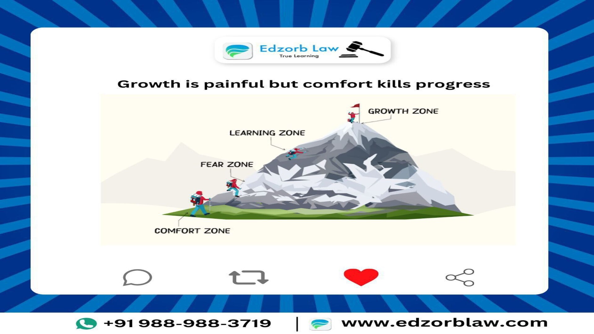 ☄️🏃 Edzorb GETS YOU OUT from your Comfort Zone to Growth Zone