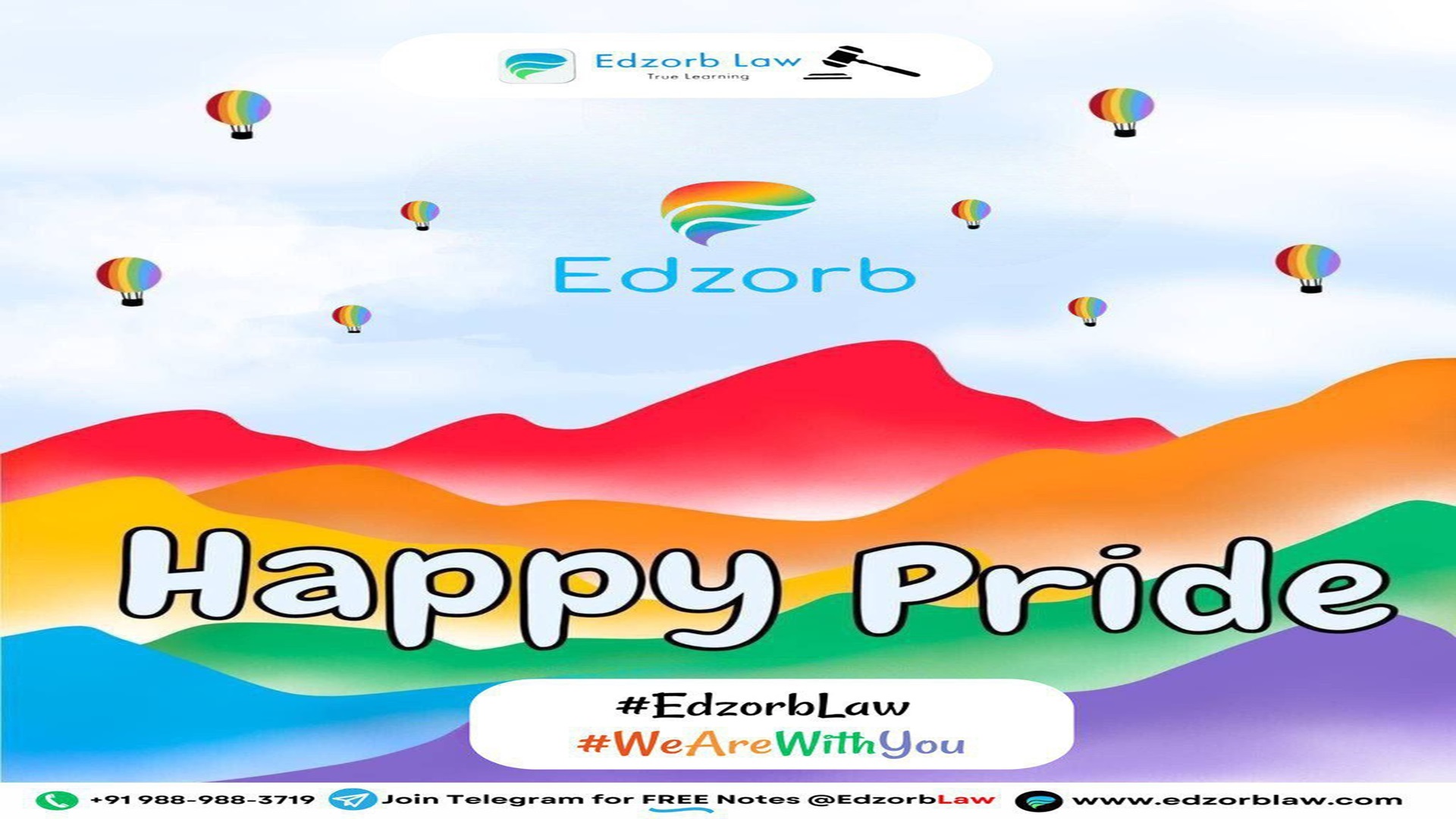 🏳‍🌈 EdzorbLaw​ Believes in Equality and Inclusivity.