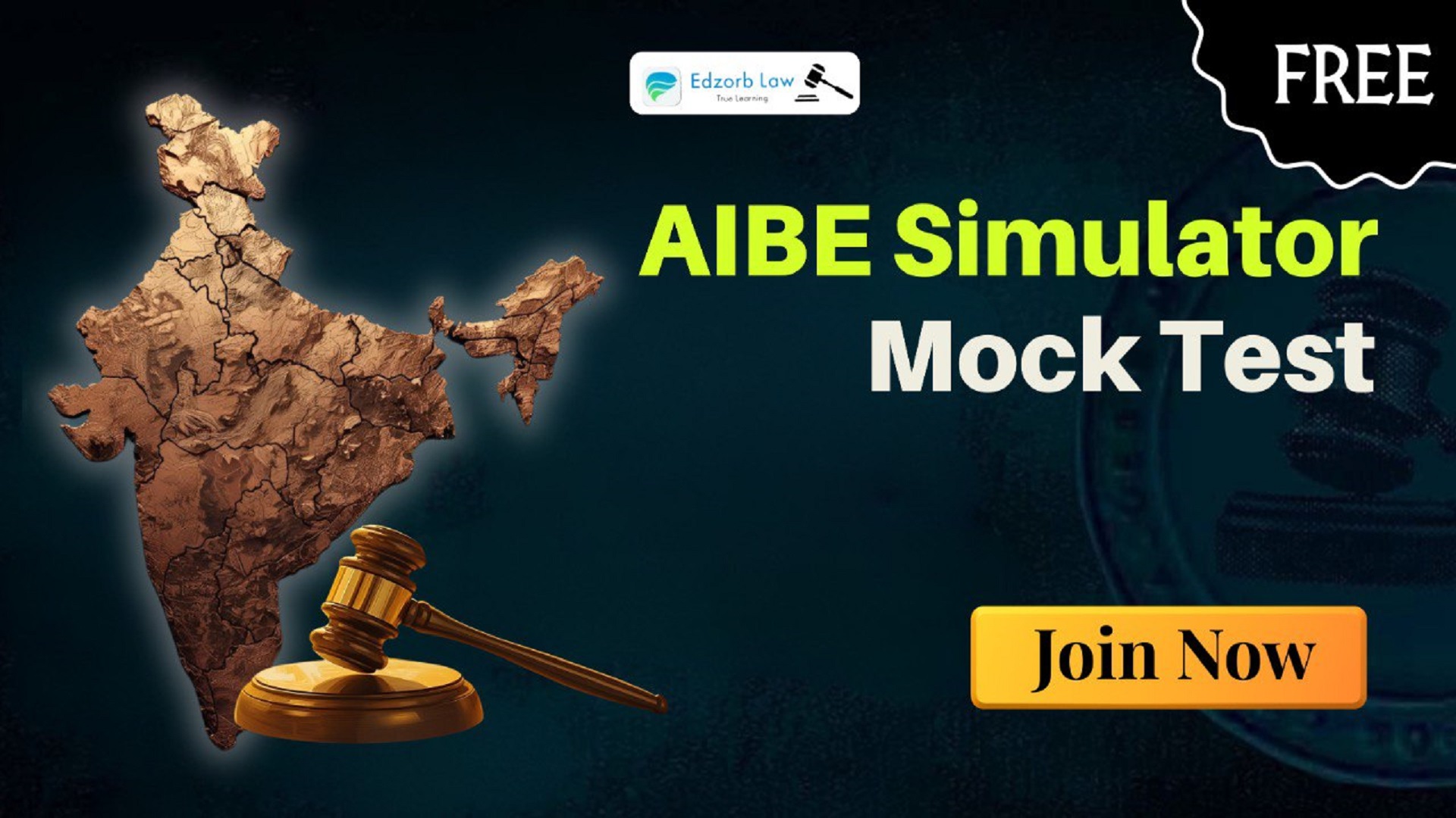 📢 FREE All India Bar Examination (AIBE) Simulator MOCK 1 🔥