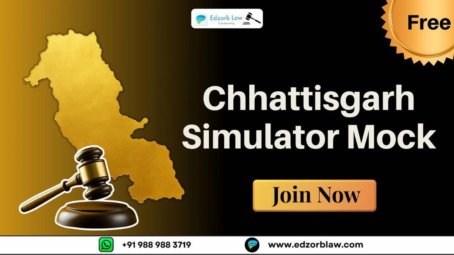 🔥📢 FREE Chhattisgarh Judicial Services Simulator MOCK 4