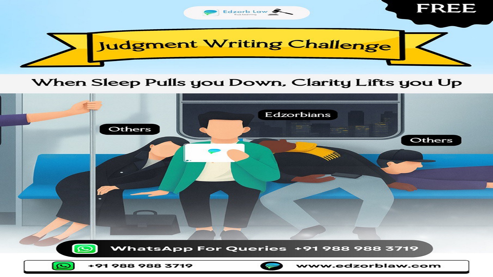 📢 Free Judgment Writing Challenge Starts Tomorrow - 11 AM Sharp
