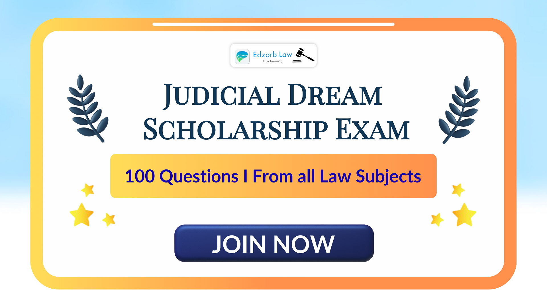 🔥📢 FREE Judiciary Dream Scholarship Exam is HERE