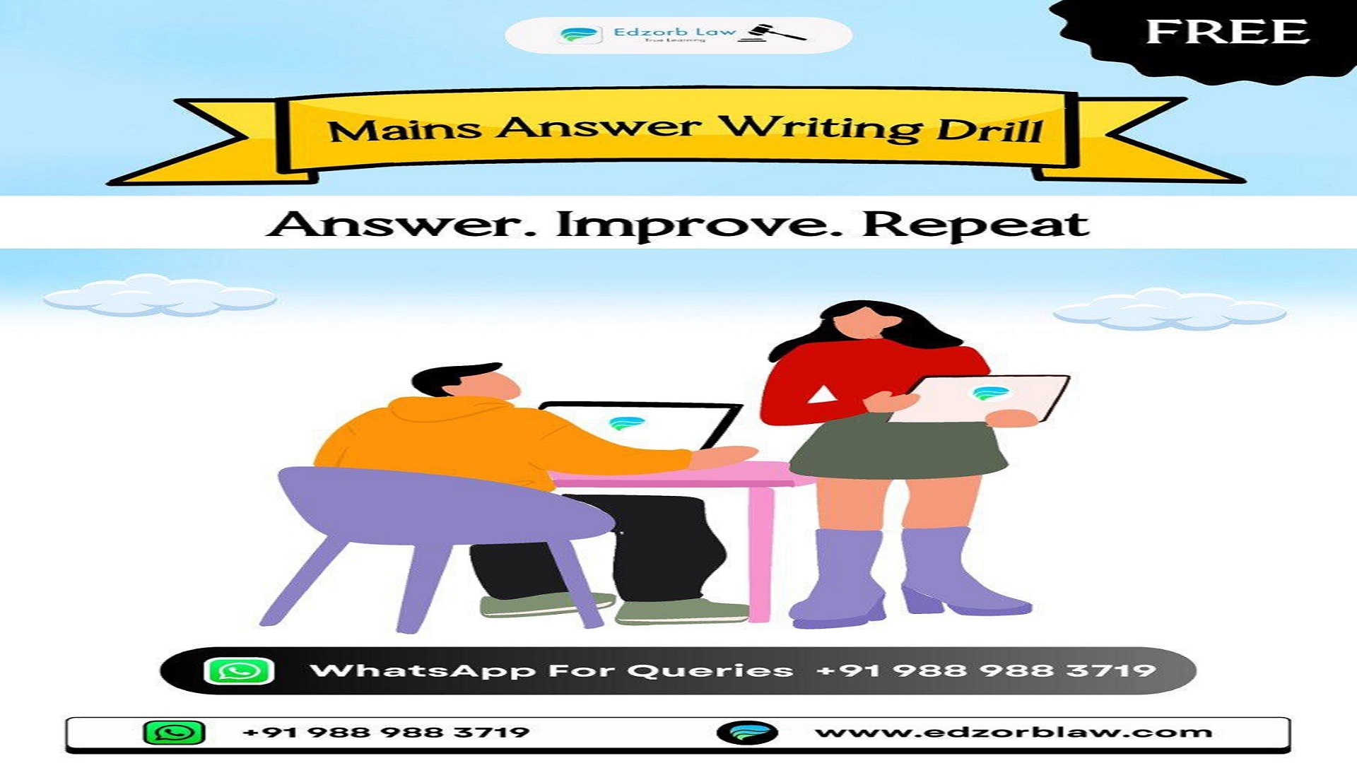 💥✍️ FREE Mains Answer Writing Drill for Future Judges
