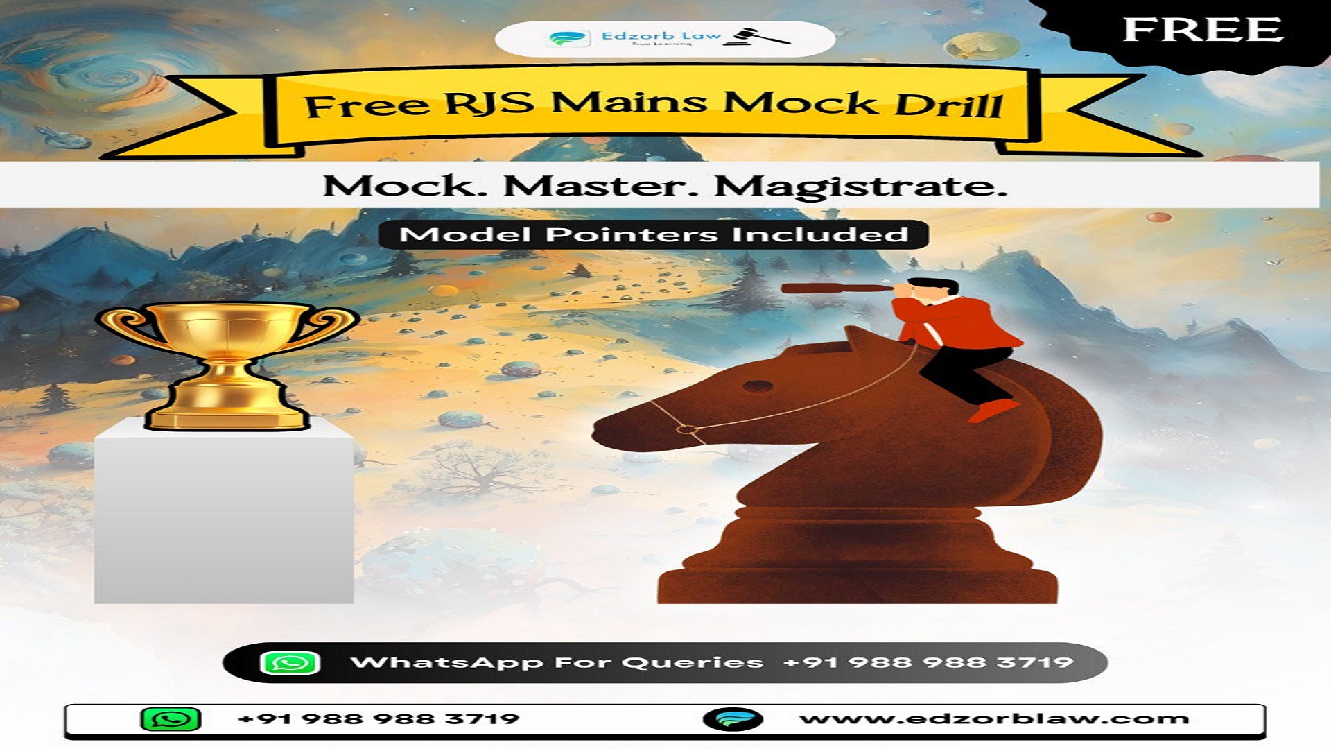 📢 FREE RJS Mains Mock Drill is HERE!