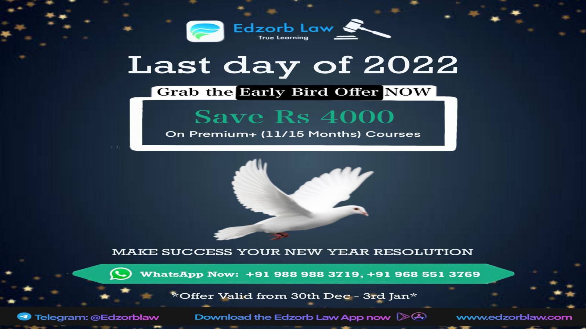 🔥 Judges in Making, Last Day of 2022 is here ⏳