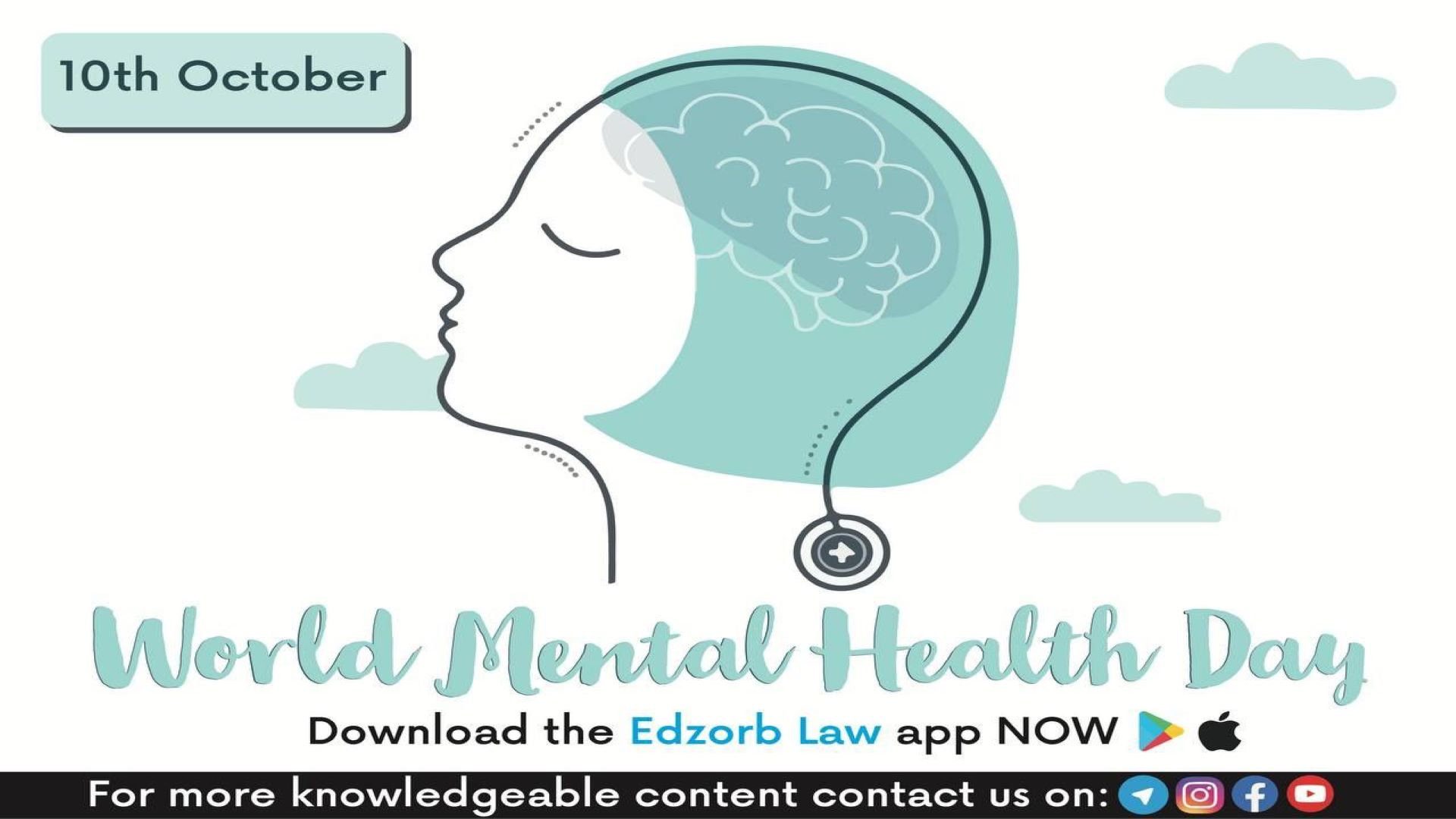 Judges in making, Mental health is equally important as your physical health