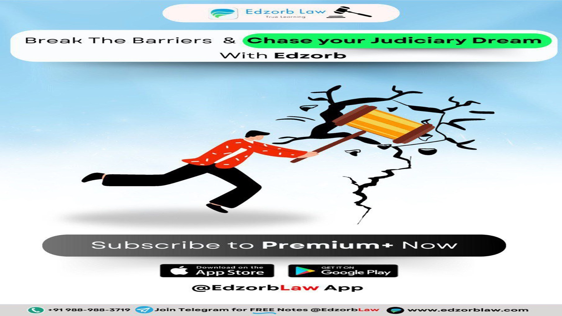 👩‍⚖👨‍⚖ Judges in Making, Practice With Edzorb & See the Difference in your Preparation.