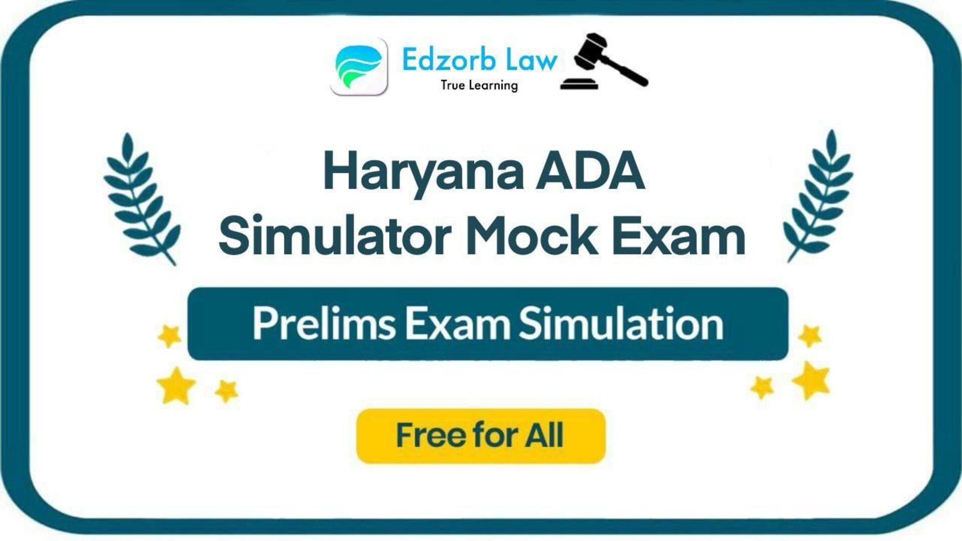 🔥⏳ LIVE NOW: FREE Haryana JS Simulator Mock