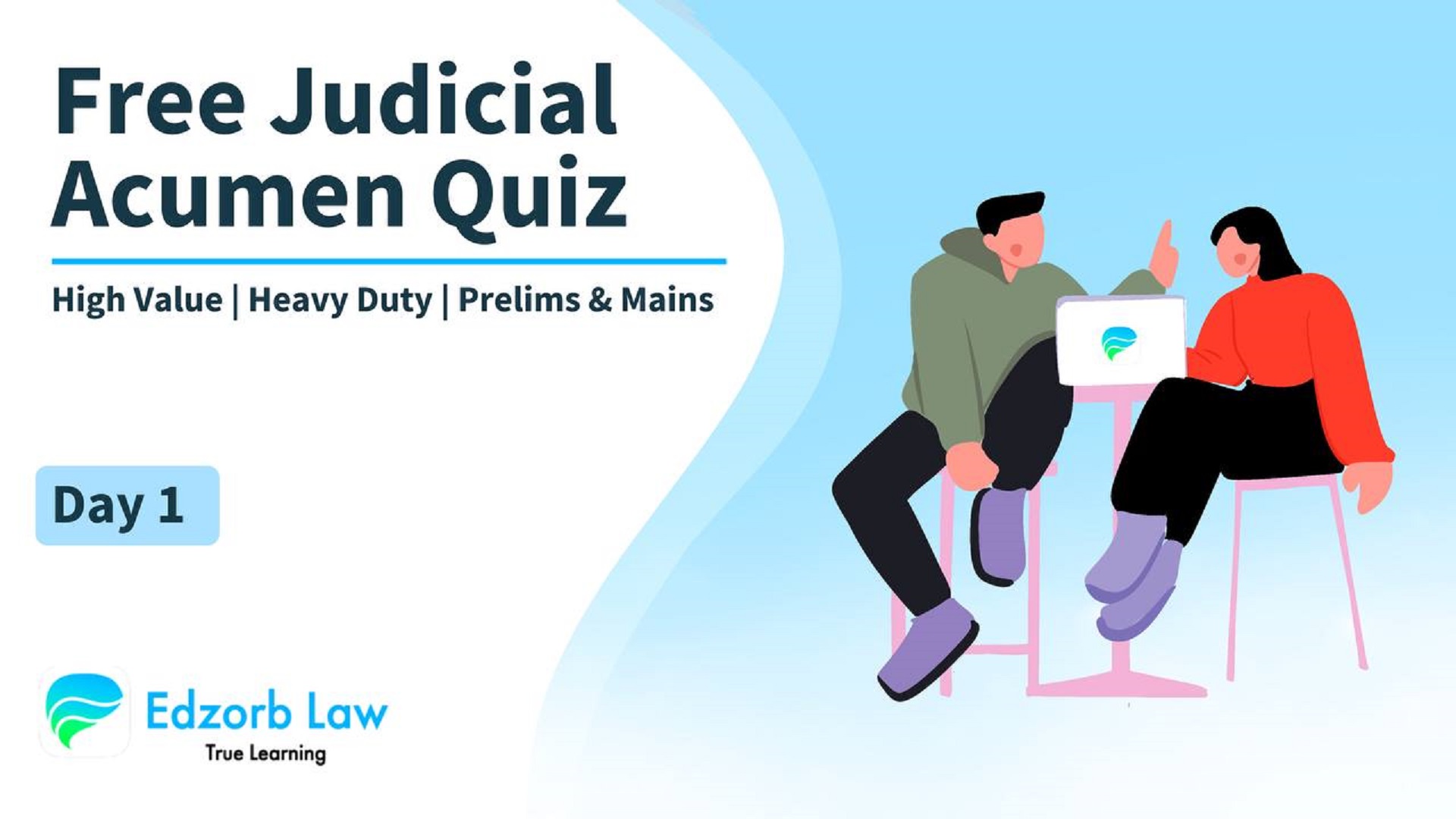 📢 LIVE NOW FREE Judicial Acumen Quiz - Day 1