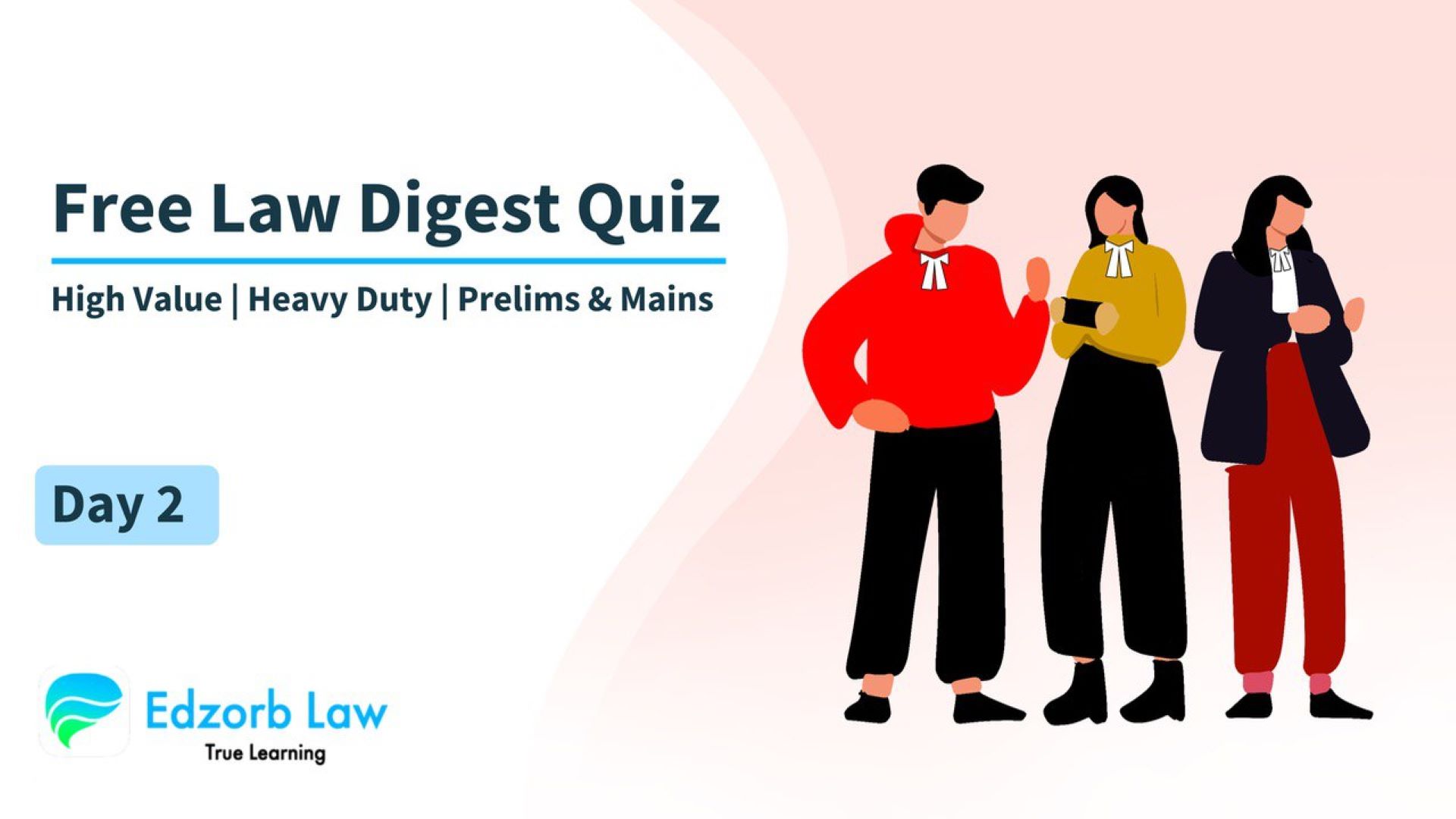 🔴 LIVE NOW FREE Law Digest Quiz - Day 2
