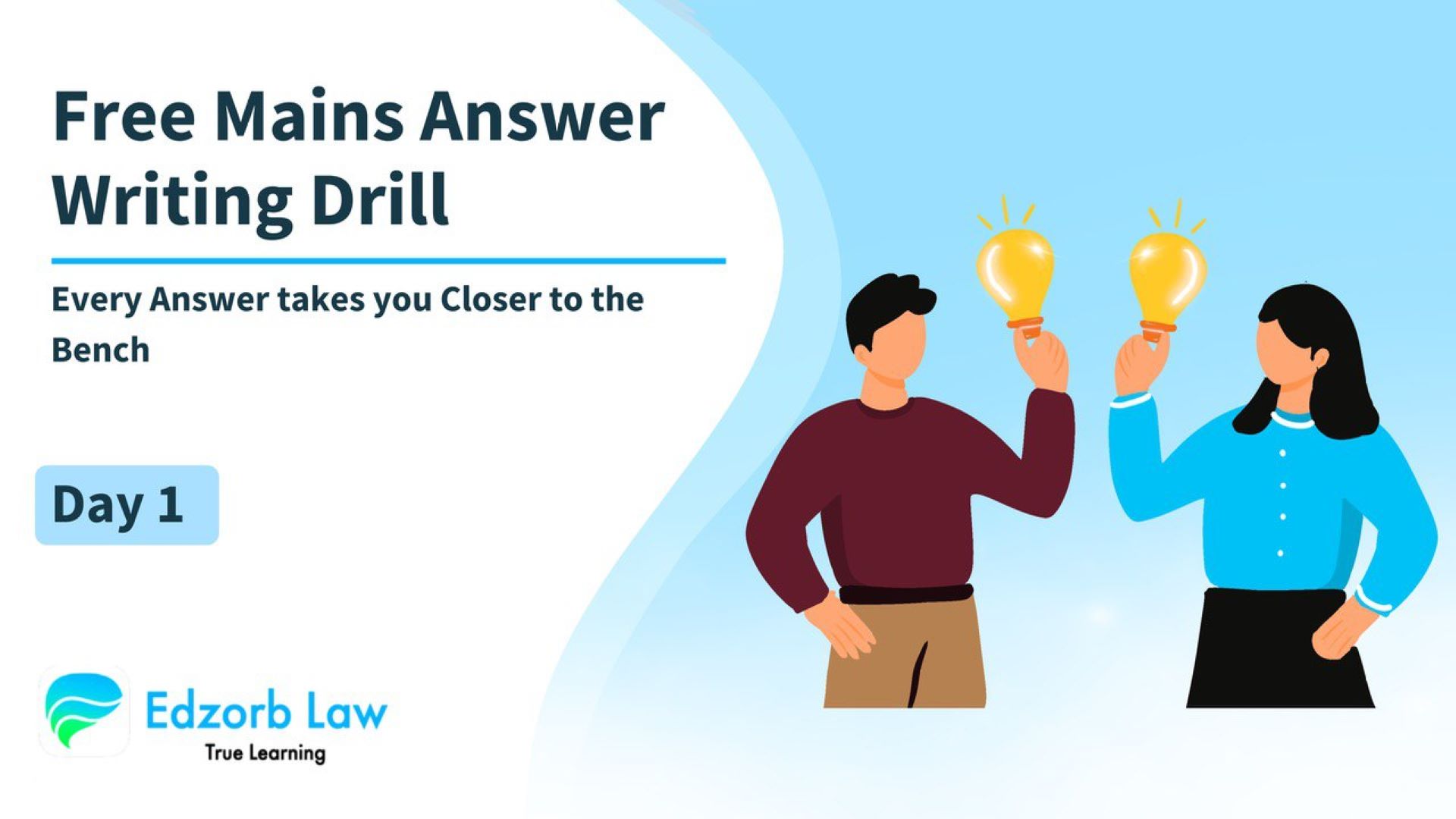 📢✍️ LIVE NOW: FREE Mains Answer Writing Drill - Day 1
