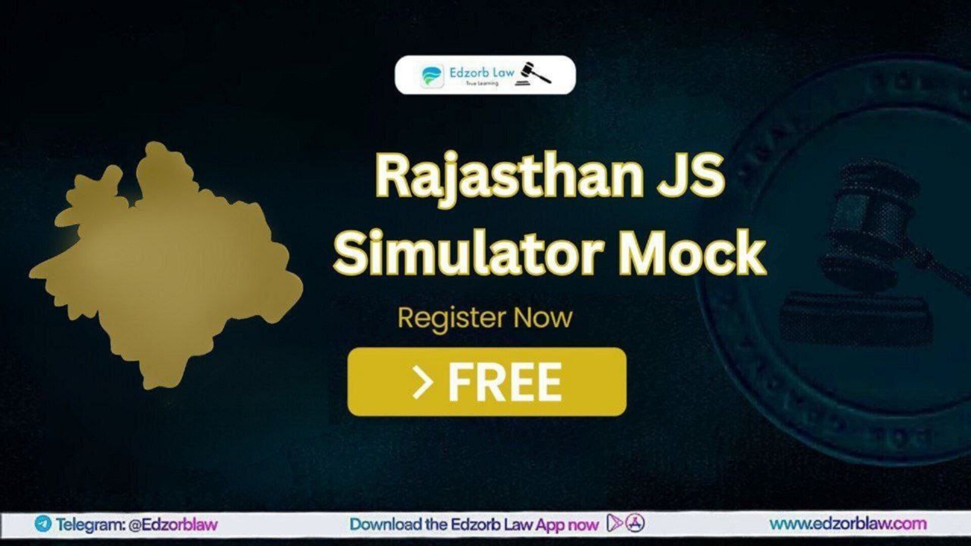 🔥 📢 LIVE NOW FREE Rajasthan Judicial Services Simulator MOCK 3