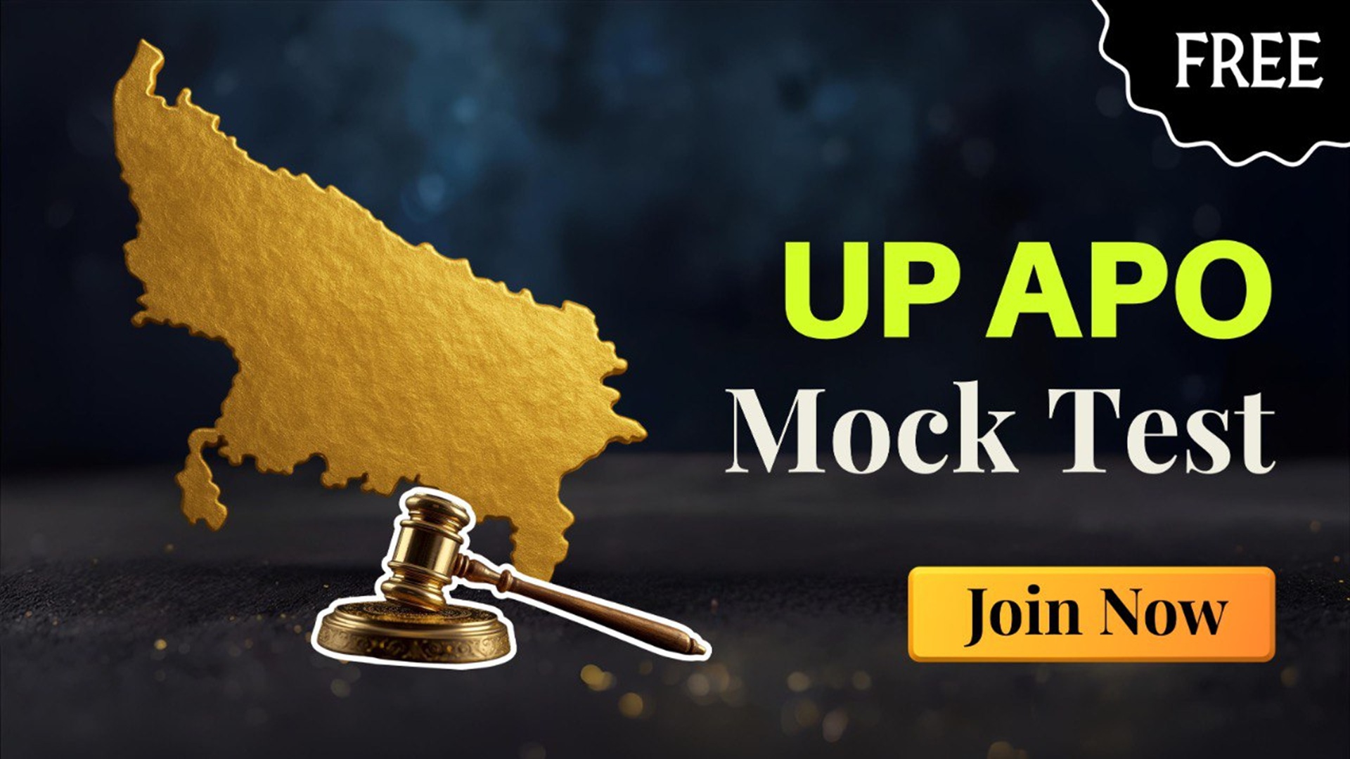 📢 LIVE NOW - FREE UP APO Mock Test 1 🔥
