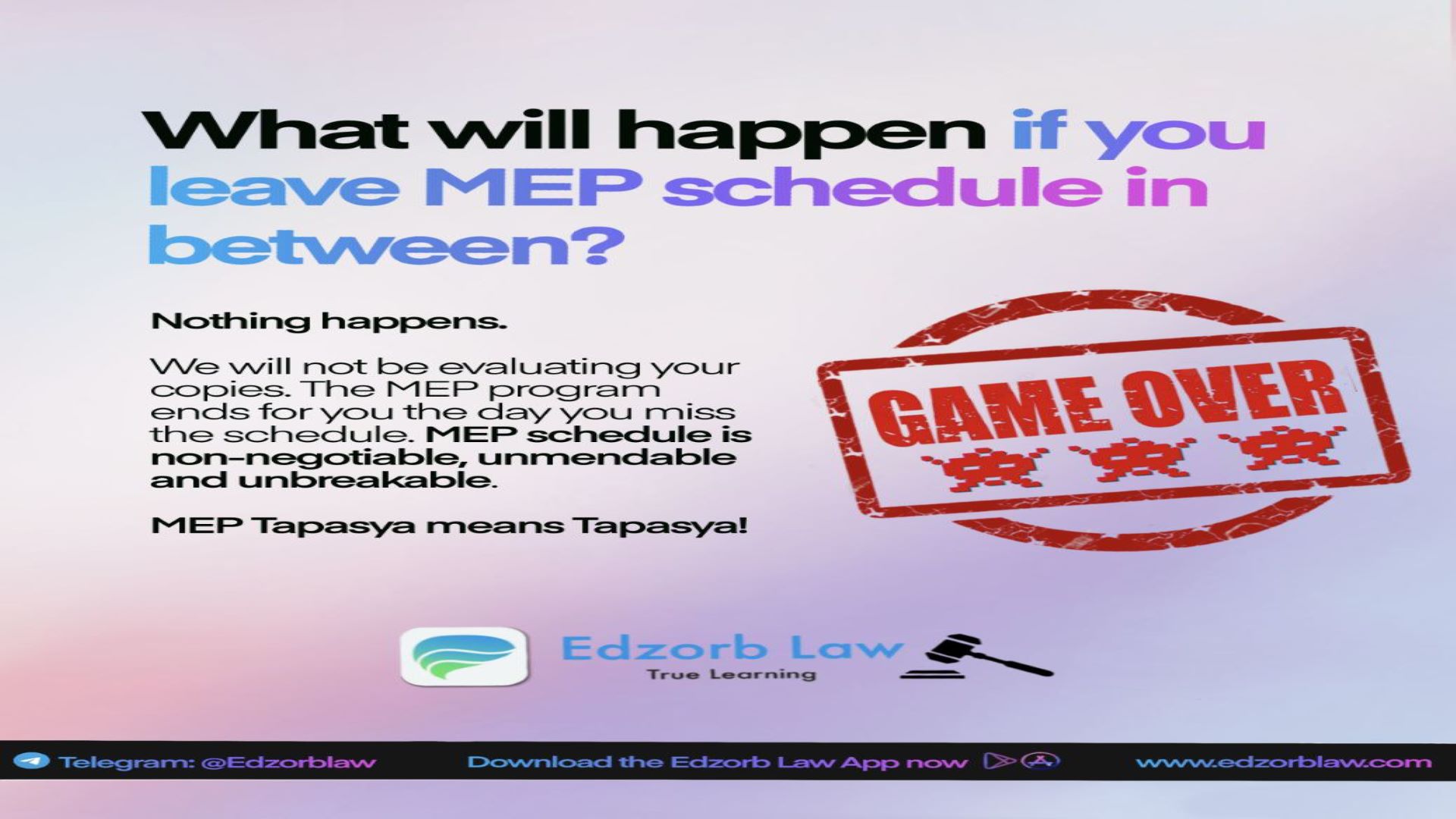 MEP Tapasya means 90 Days Tapasya 🧘‍♀🧘🔥