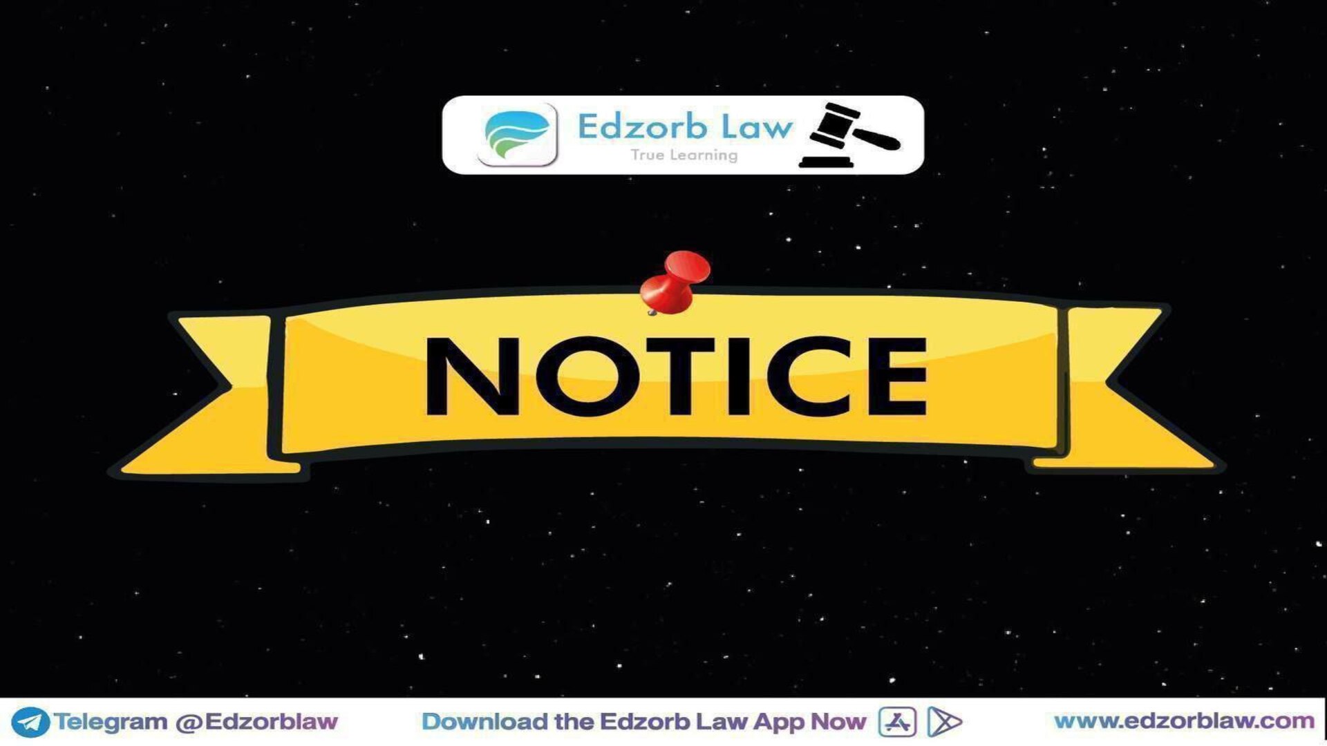 #Notice