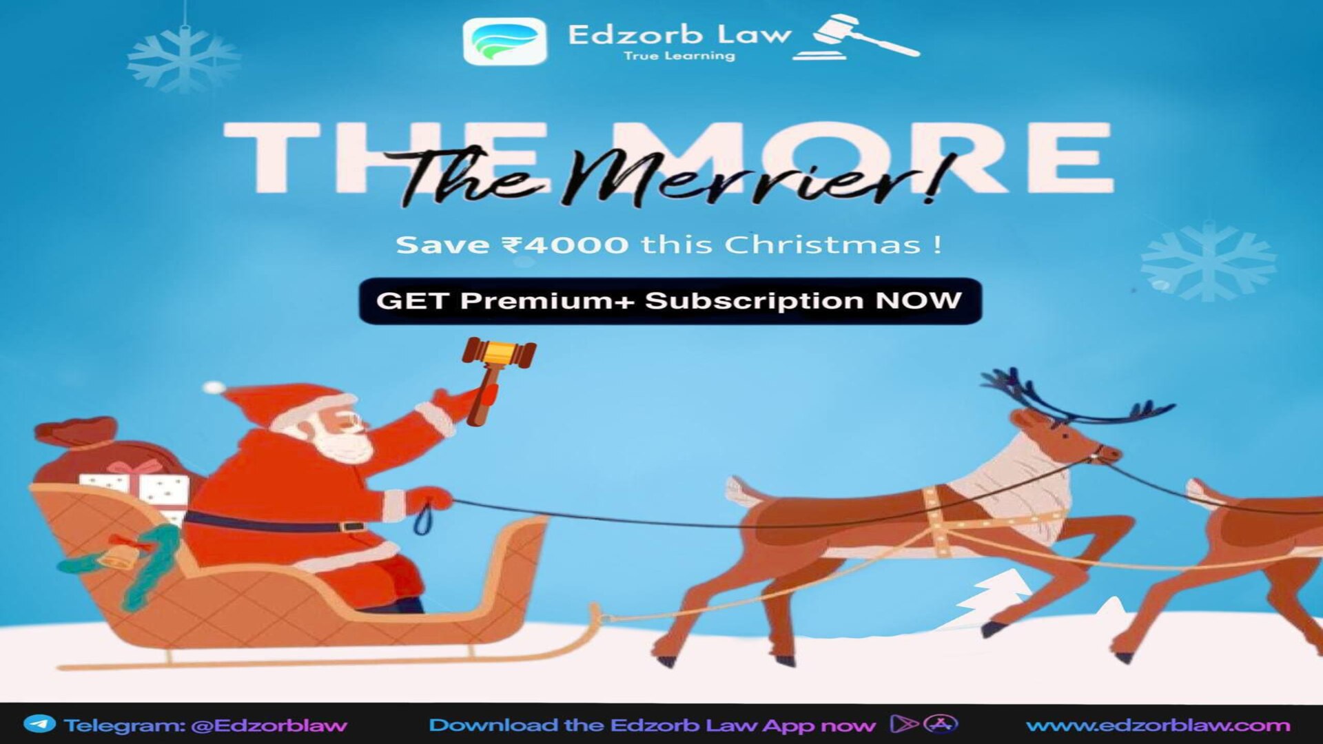 ⏳🎅 Offer Alert - Time is Flying away.. Don't miss out on the Limited Magic Offer—Rs 4000 Off on Premium+ 3.0 only till Dec 26.