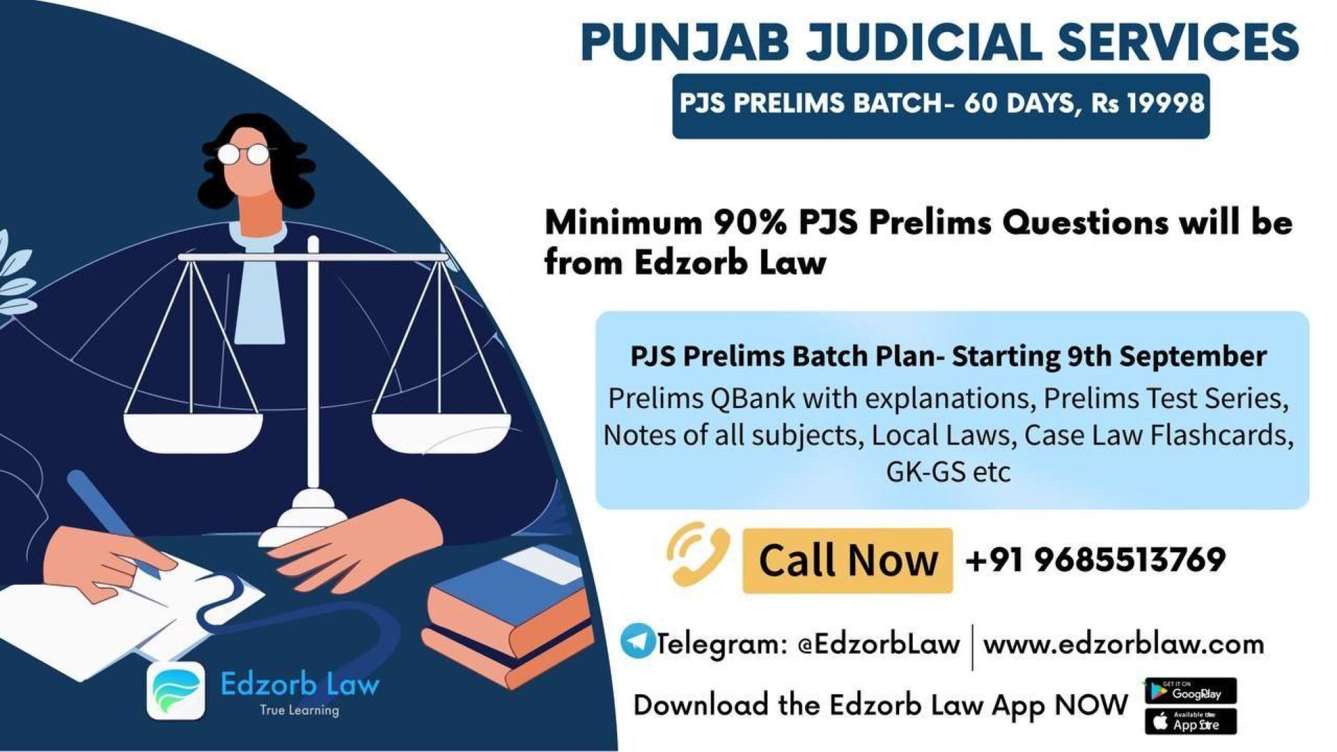 Punjab JS Prelims Exclusive Batch