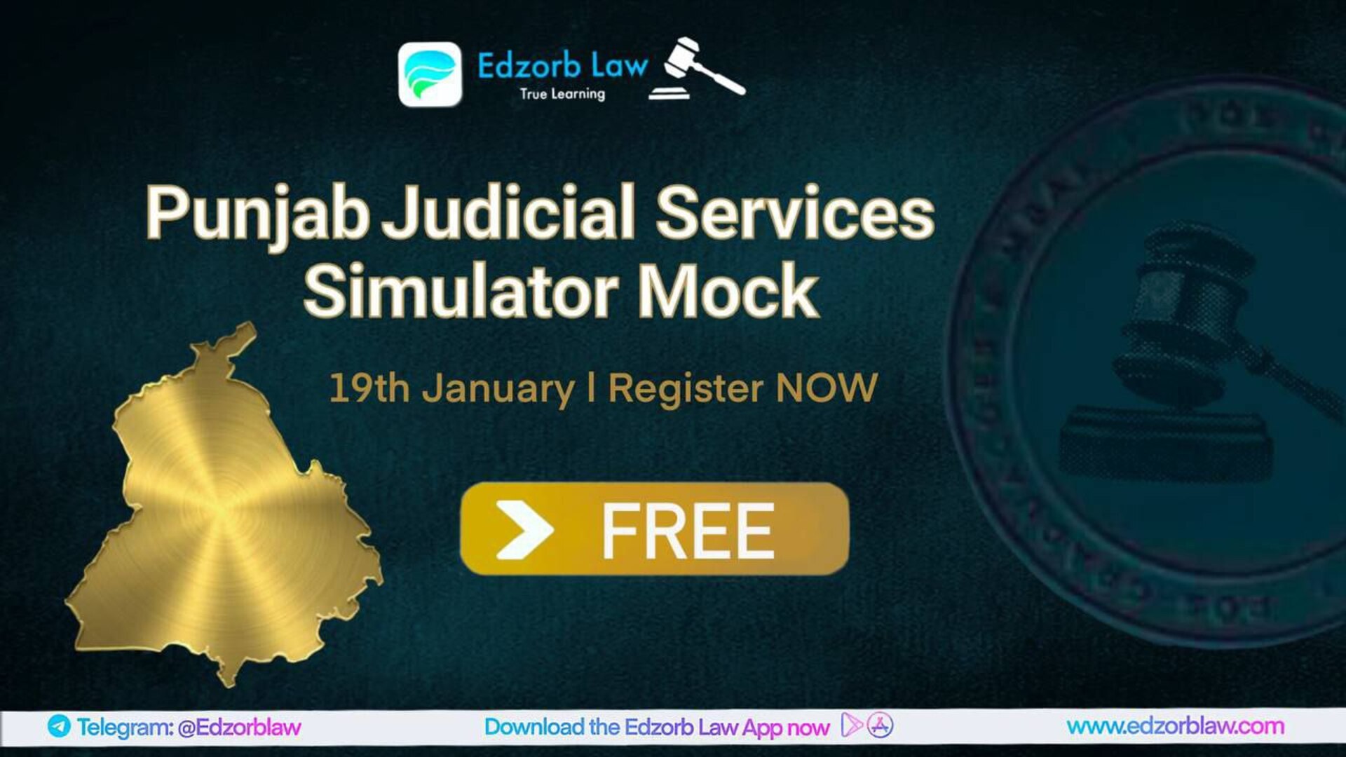 🔥 📢 Today at 5 PM ~ Punjab Judicial Services Simulator MOCK 3