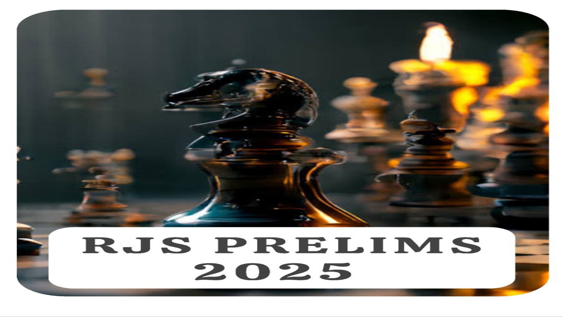 🔥🎯 Today at 5.30 PM RJS Prelims Master Strategy Session