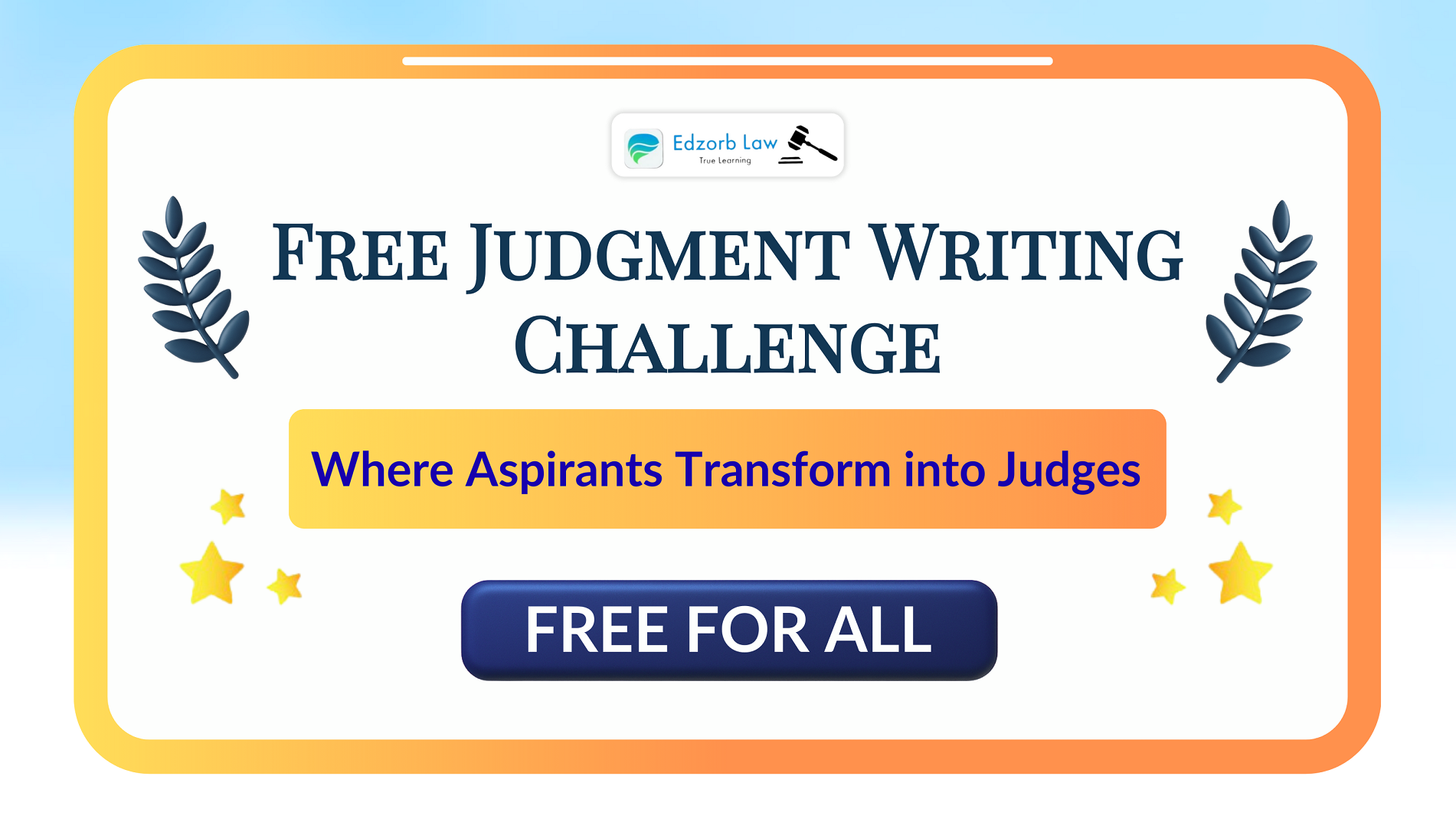 Free Judgment Writing Challenge